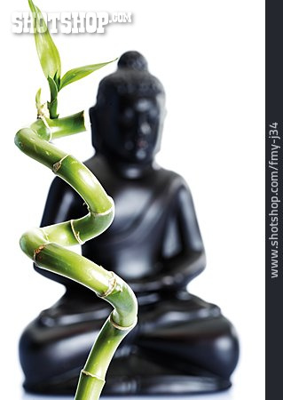 
                Meditation, Bambus, Buddha                   