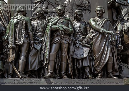 
                Bronzeskulptur, Friedrichs Des Großen                   