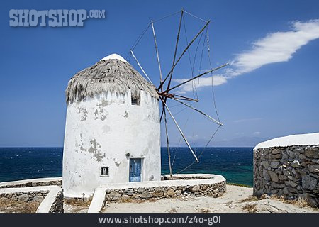 
                Windmühle, Mykonos                   