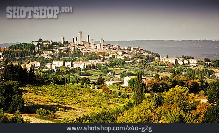 
                Toskana, San Gimignano                   
