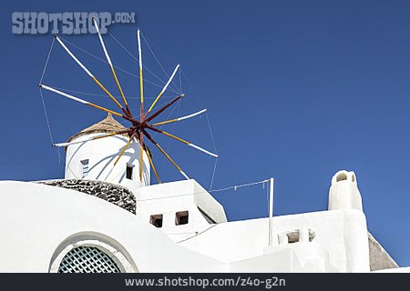 
                Windmühle, Santorini                   
