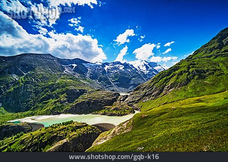 
                Alpen, Stausee, Hohe Tauern, Kaprun                   