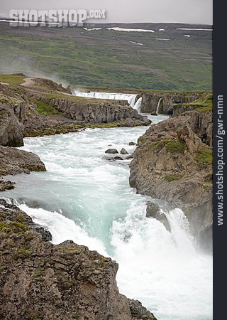 
                Fluss, Island, Skjalfandafljot                   