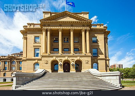 
                Parlamentsgebäude, Westfassade, Edmonton                   