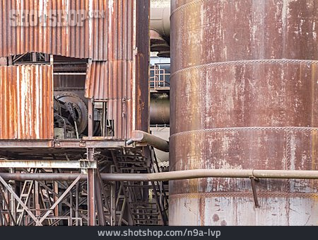 
                Industrial Plant, Corrosion                   