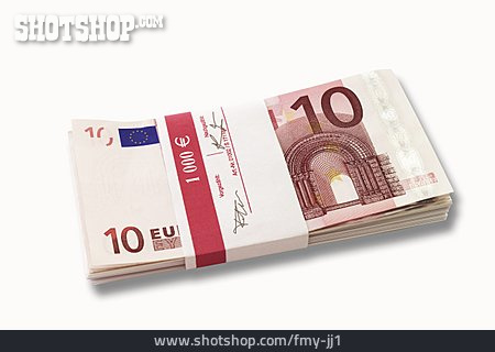 
                Geldbündel, 10 Euro                   