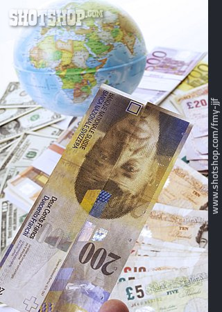 
                Schweizer Franken, Wechselkurs, Devisenmarkt                   