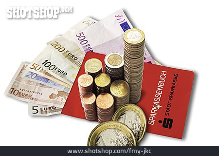 
                Bargeld, Ersparnisse, Sparkassenbuch                   