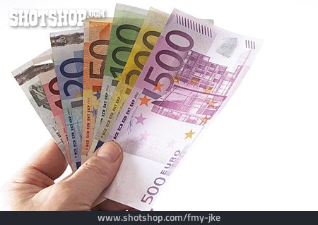 
                Euroschein, Bargeld, Geldfächer                   