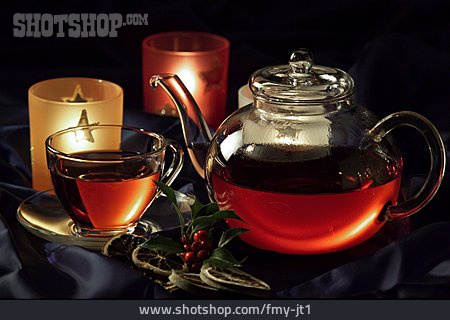 
                Stimmungsvoll, Kerzenlicht, Adventszeit, Teezeit                   