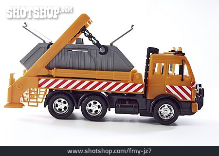 
                Kinderspielzeug, Müllabfuhr, Müllauto                   