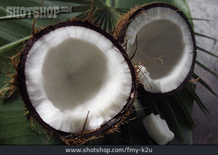 
                Kokosnuss, Kokosmark                   