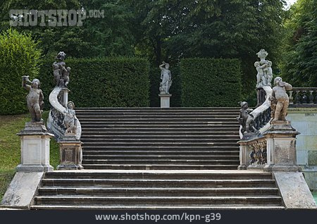 
                Treppe, Barockgarten Großsedlitz                   