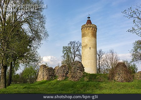 
                Rundturm, Bornsdorf, Schloss Bornsdorf                   