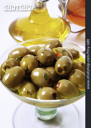 
                Gefüllte Oliven, Grüne Olive                   