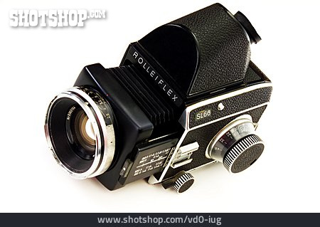 
                Fotoapparat, Mittelformatkamera, Rolleiflex                   