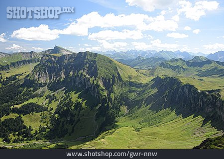 
                Gebirgslandschaft, Allgäuer Alpen                   