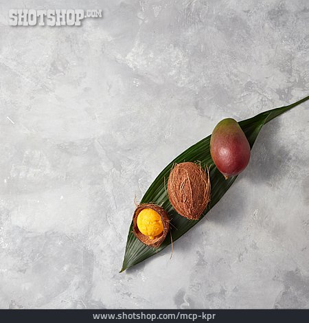 
                Mango, Kokosnuss, Sorbet                   