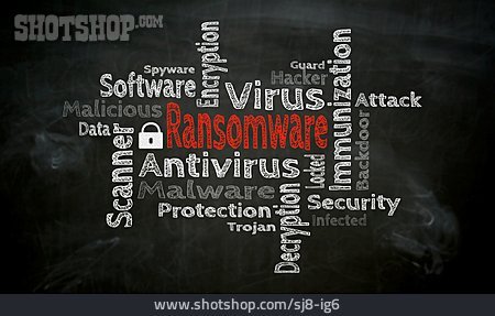 
                Computervirus, Malware, Ransomware                   