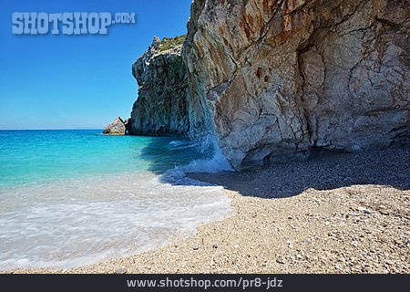 
                Felsküste, Agios Nikitas Beach                   