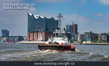 
                Hafen, Hamburg, Schlepper                   