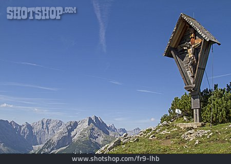 
                Gipfelkreuz, Karwendelgebirge                   