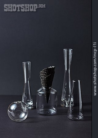 
                Formen, Glas, Vase                   