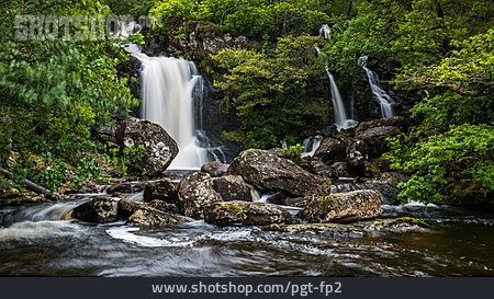
                Wasserfall, West Highland Way, Falls Of Falloch                   