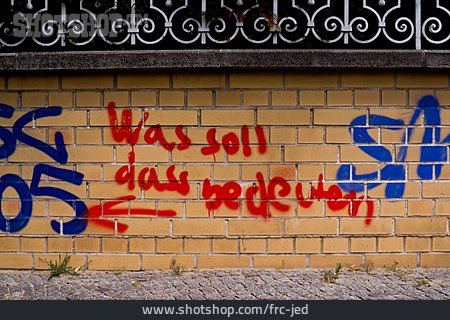 
                Vandalismus, Frage, Bedeutung                   