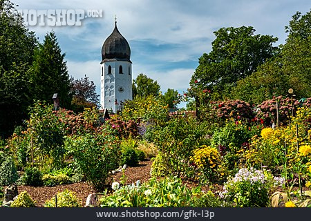 
                Glockenturm, Kloster Frauenchiemsee                   