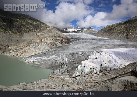 
                Gletschersee, Rhonegletscher                   