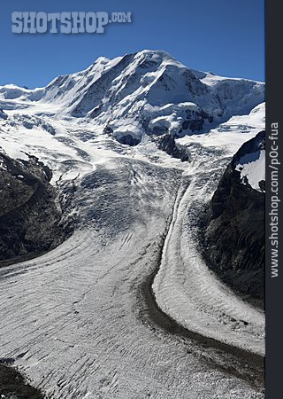 
                Gletscher, Walliser Alpen                   