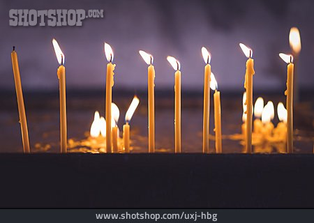 
                Candles, Religious Candle, Votivkerze                   