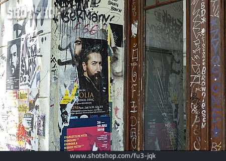 
                Hamburg, Vandalismus, Plakate                   