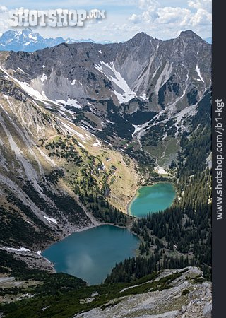 
                Bergsee, Karwendelgebirge, Soierngruppe                   