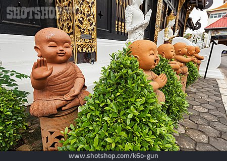 
                Skulptur, Wat Inthakhin Sadue Muang                   