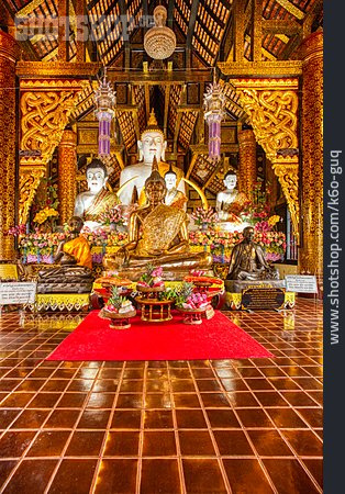 
                Buddhafigur, Wat Inthakhin Sadue Muang                   