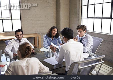
                Meeting, Arbeitsbesprechung, Teambesprechung                   