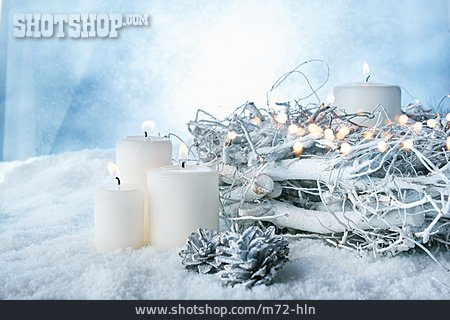 
                Kerzenlicht, Weihnachtsdekoration, Weihnachtsschmuck                   