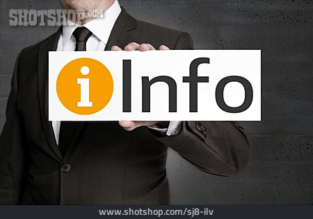 
                Information, Info, Kundeninformation                   