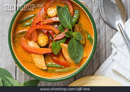 
                Thai-curry, Rotes Thai Curry                   