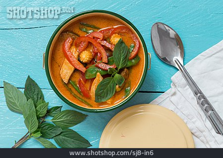 
                Thai-curry, Rotes Thai Curry                   