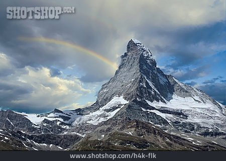 
                Regenbogen, Matterhorn                   