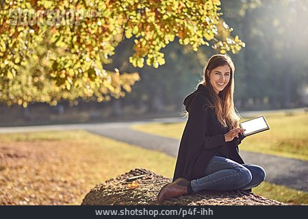 
                Herbst, Lesen, E-book                   