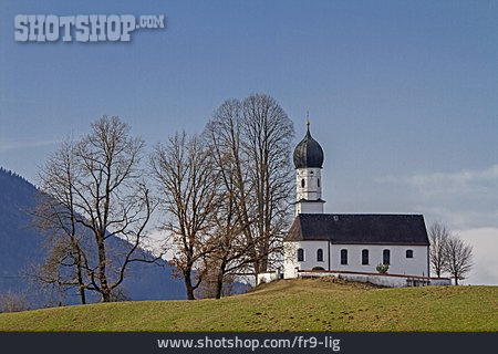 
                Dorfkirche, Oberbayern, St. Maria, Oberbuchen                   