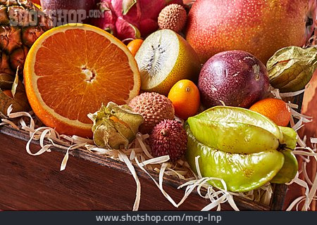 
                Obstkorb, Tropenfrucht                   