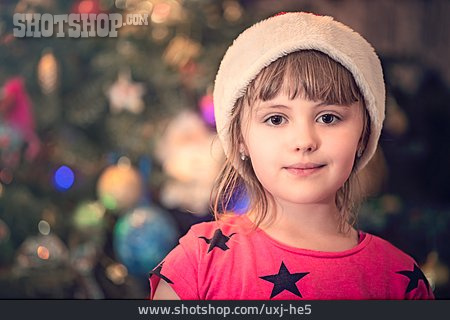
                Girl, Christmas, Anticipation                   