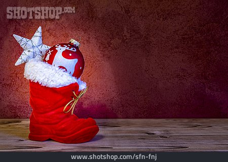 
                Nikolausstiefel, Weihnachtsbrauch                   