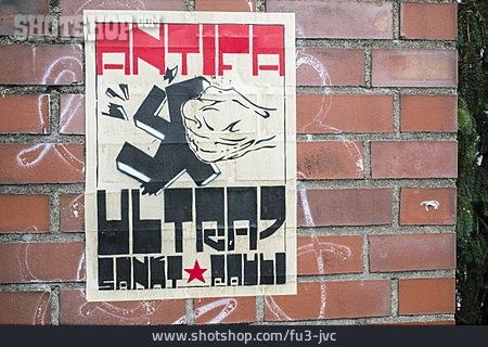 
                Plakat, Antifa, Antifaschismus                   