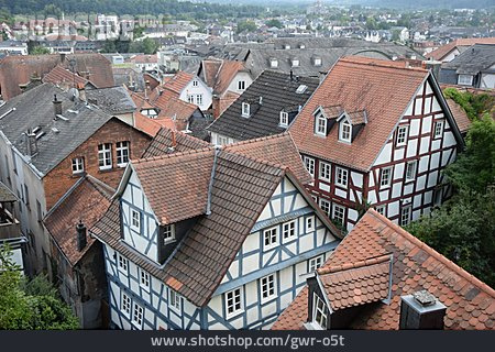 
                Fachwerkhäuser, Marburg                   